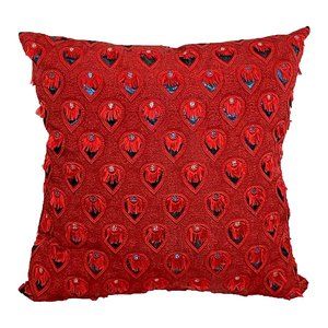 Fringes and Teardrops Accent Pillow - NEW
